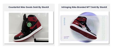 fake nike stockx|nike lawsuit against stock x.